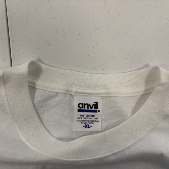 Vintage Black Standard Poodle T Shirt Mens Size XL White Dog Portrait Y2K - Picture 4 of 4